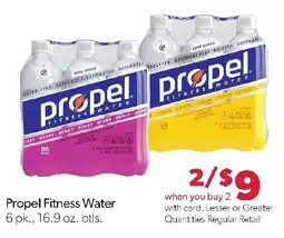 Family Fresh Market Propel Fitness Water offer