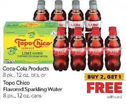 Family Fresh Market Coca-Cola Products or Topo Chico Flavored Sparkling Water offer
