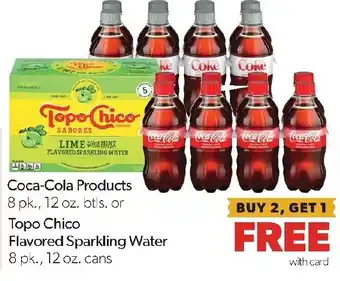 Family Fresh Market Coca-Cola Products or Topo Chico Flavored Sparkling Water offer