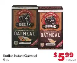 Family Fresh Market Kodiak Instant Oatmeal offer