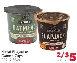 Family Fresh Market Kodiak Flapjack or Oatmeal Cups offer