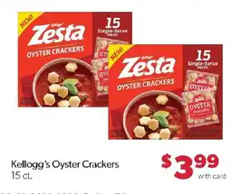 Family Fresh Market Kellogg's Oyster Crackers offer