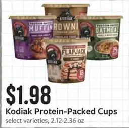 Fareway Kodiak Protein-Packed Cups offer