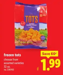 Lidl frozen tots offer