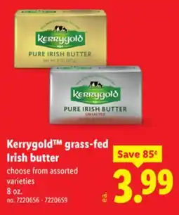 Lidl Kerrygold grass-fed Irish butter offer