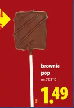 Lidl brownie pop offer