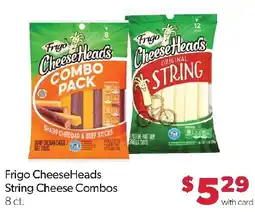 Family Fresh Market Frigo Cheeseheads String Cheese Combos offer