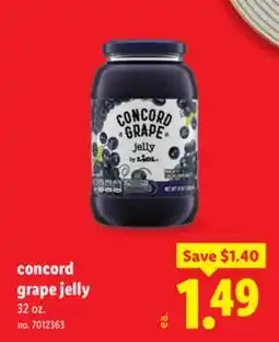 Lidl concord grape jelly offer