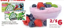 Family Fresh Market Yoplait Go-Gurt, Protein Go-Gurt or Simply Go-Gurt offer