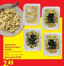 Lidl Lidl Preferred Selection ravioloni / tortellini offer