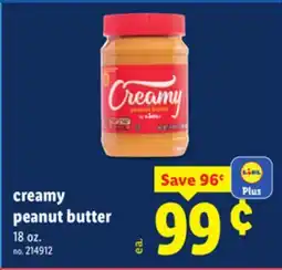 Lidl creamy peanut butter offer