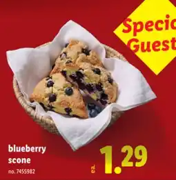 Lidl blueberry scone offer
