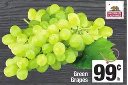 Super King Markets Green Grapes offer
