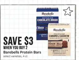 Fareway Barebells protein bars offer
