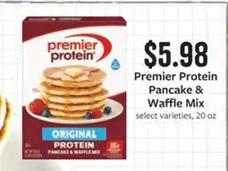 Fareway Premier Protein Pancake & Waffle Mix offer