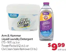Family Fresh Market Arm & Hammer Liquid Laundry Detergent offer