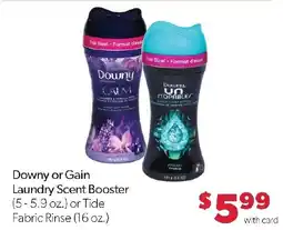Family Fresh Market Downy or Gain Laundry Scent Booster offer