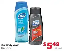 Family Fresh Market Dial Body Wash offer