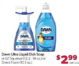 Family Fresh Market Dawn Ultra Liquid Dish Soap offer