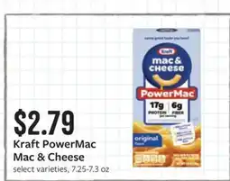 Fareway Kraft PowerMac Mac & Cheese offer