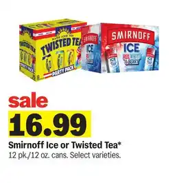 Meijer Smirnoff Ice or Twisted Tea offer