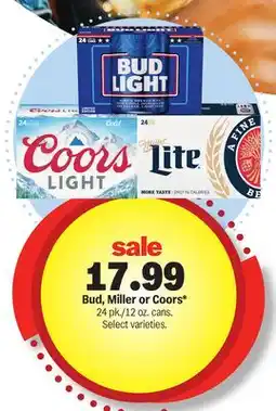 Meijer Bud, Miller or Coors offer