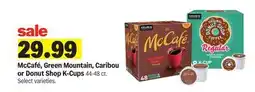 Meijer Keurig McCafΓ©, Green Mountain, Caribou or Donut Shop K-Cups offer
