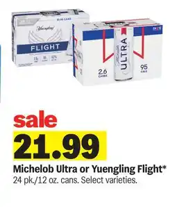 Meijer Michelob Ultra or Yuengling Flight offer