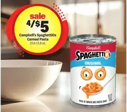 Meijer Campbell's SpaghettiO's Canned Pasta offer