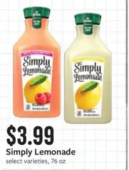 Fareway Simply Lemonade offer