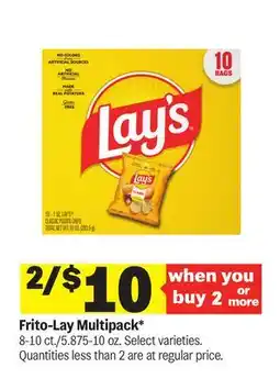 Meijer Frito-Lay Multipack offer