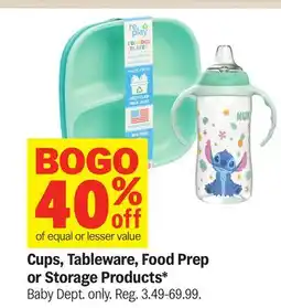 Meijer Cups, Tableware, Food Prep or Storage Products offer