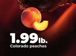 Hy-Vee Colorado peaches offer