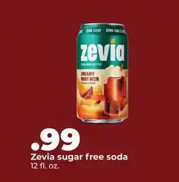 Hy-Vee Zevia sugar free soda offer