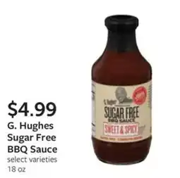 Fareway G. Hughes Sugar Free BBQ Sauce offer