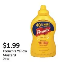Fareway French's yellow mustard offer