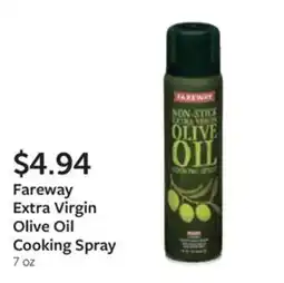 Fareway Fareway extra virgin olive oil cooking spray offer