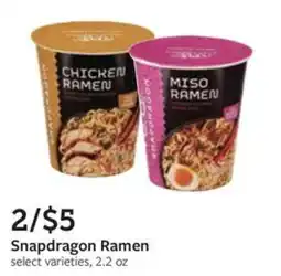 Fareway Snapdragon Ramen offer