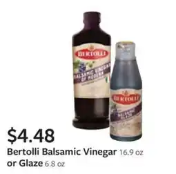 Fareway Bertolli Balsamic Vinegar or Glaze offer