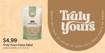 Fareway Truly Yours Pasta Salad offer