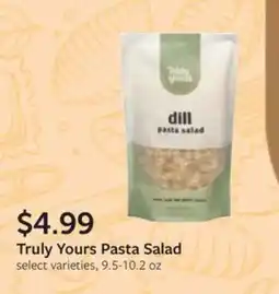 Fareway Truly Yours Pasta Salad offer