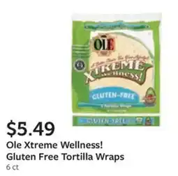 Fareway Ole Xtreme Wellness! Gluten Free Tortilla Wraps offer