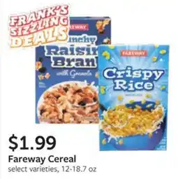 Fareway Fareway Cereal offer