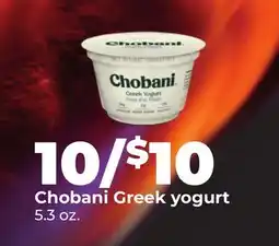 Hy-Vee Chobani Greek yogurt offer