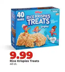 Hy-Vee Rice Krispies Treats offer