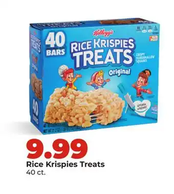 Hy-Vee Rice Krispies Treats offer