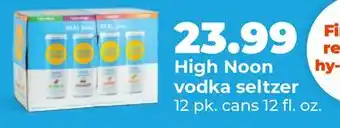 Hy-Vee High Noon vodka seltzer offer