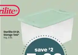 Meijer Sterilite 64 Qt. Storage Tote offer