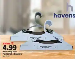 Meijer Havenstay 30 Ct. Plastic Tube Hangers offer