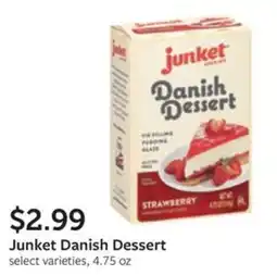 Fareway Junket danish dessert offer